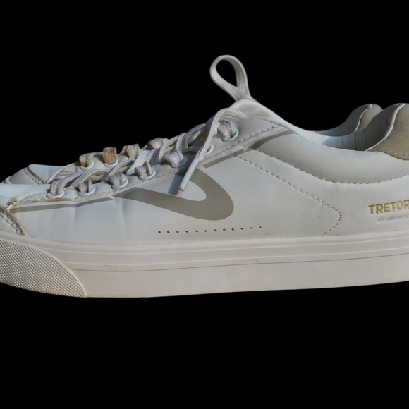 Tretorn White and Tan Sneakers - Picture 3 of 6